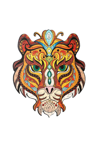 Puzzle tigre 3D in legno - Da 3 anni - A5