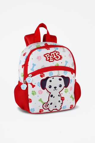 Zaino Pets - Bianco e rosso