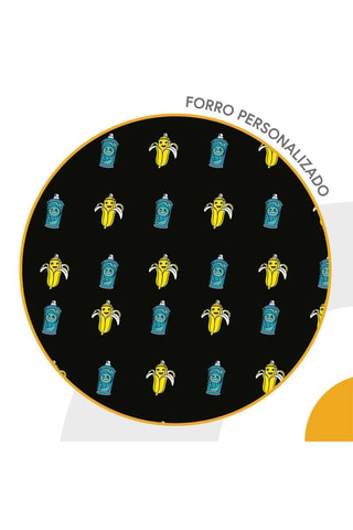 Zaino Fortnite Crazy Banana con ruote - Giallo e nero
