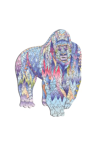 Puzzle gorilla 3D in legno - Da 3 anni - A4