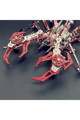Puzzle modellino 3D scorpione in acciaio inossidabile - Da 14 anni