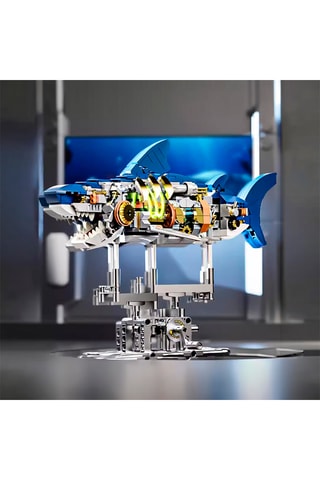 Modellino 3D meccanico Squalo - 687 pezzi - Da 12 anni