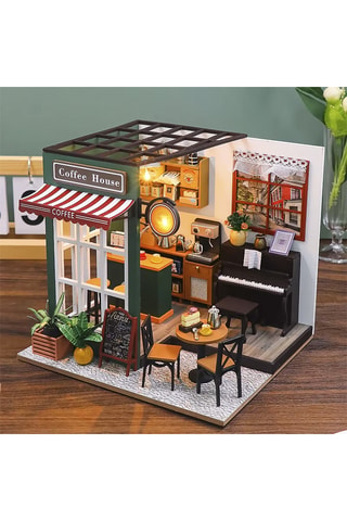 Maquete 3D em madeira Café da Tarde - A partir dos 14 anos
