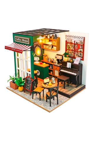 Maquete 3D em madeira Café da Tarde - A partir dos 14 anos