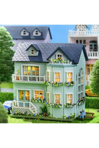 Maquete 3D em madeira Casa Cozy - A partir dos 14 anos