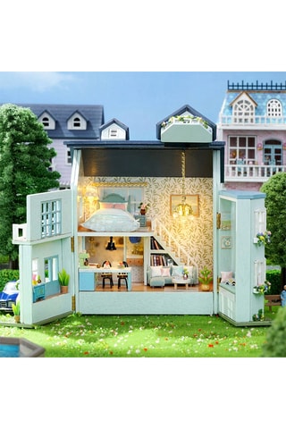 Maquete 3D em madeira Casa Cozy - A partir dos 14 anos