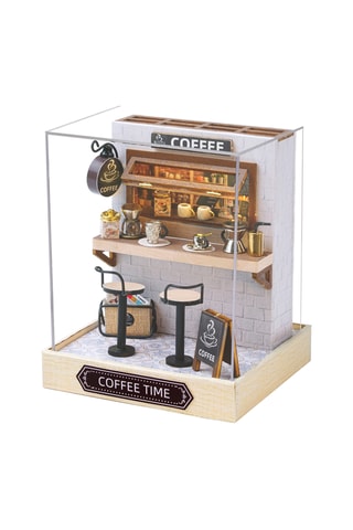 Maquete 3D em madeira A Hora do Café - A partir dos 14 anos