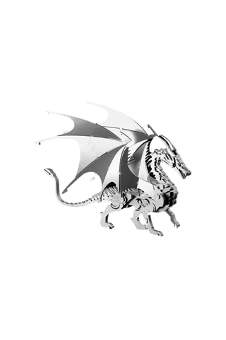 Maquete 3D de dragão em aço inoxidável - A partir dos 14 anos