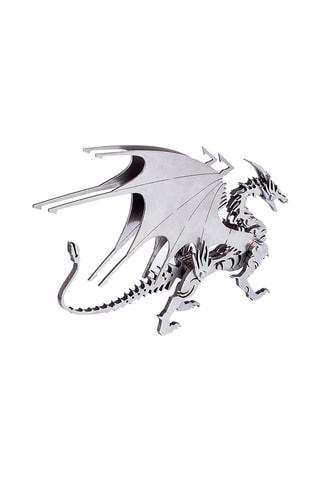 Maquete 3D de dragão em aço inoxidável - A partir dos 14 anos