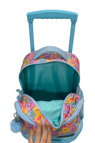 Zaino trolley Blin Blin Faces - Multicolore
