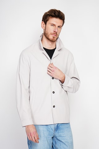 Chaqueta de lino - Beige