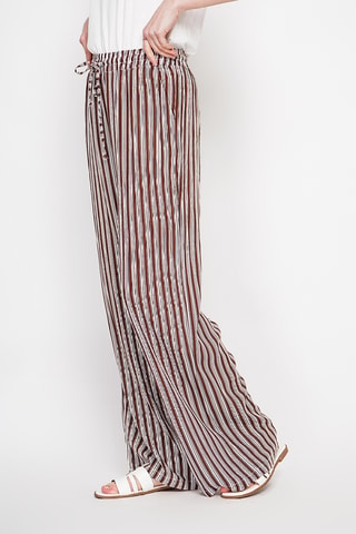 Pantalón de lino - Marrón