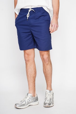 Bermudas de lino - Azul marino