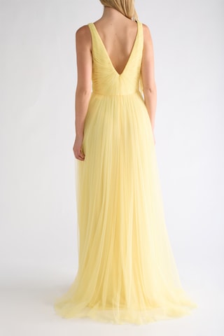 Abito lungo senza maniche - Giallo chiaro