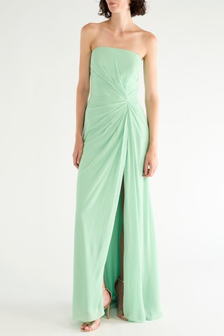 Abito bustier senza maniche - Menta