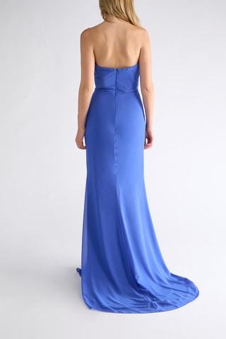 Abito bustier senza maniche - Blu