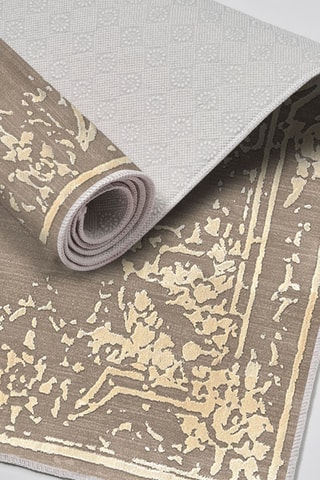 2 tappetini bagno - Beige - 50 x 60 cm, 60 x 100 cm