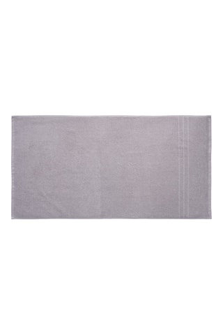 4 toalhas de banho - Cinzento - 50 x 100 cm