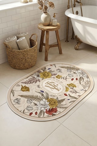 Tappetino bagno - Beige - 60 x 90 cm