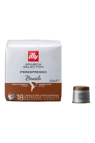 6 paquetes de cápsulas Iperespresso Brasil - 18 cápsulas