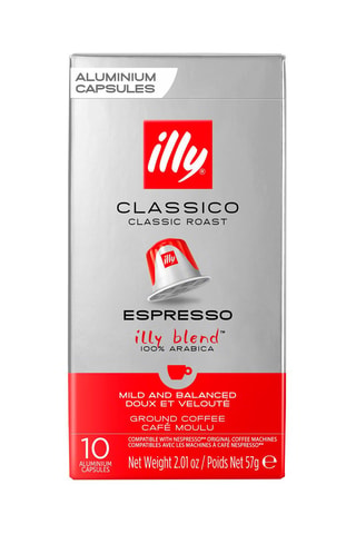 Café Classico Expresso Illy - 10 x 10 cápsulas