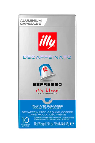 Café descafeinado Illy - 10 x 10 cápsulas