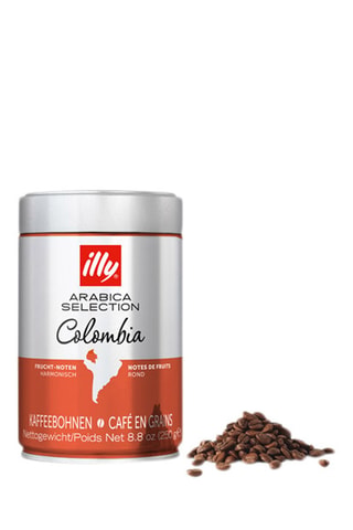 6 botes de café en grano Arabica Selection Colombia Illy - 250 g