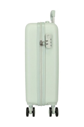 Maleta de cabina Asha y Valentino Disney - 55 cm - Verde y violeta