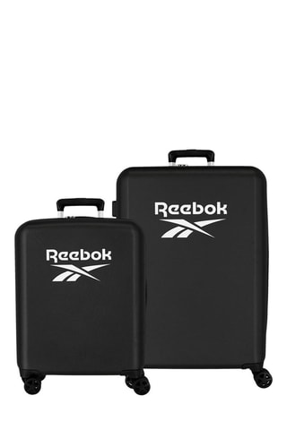 Maleta de cabina y maleta mediana Reebok - 55/70 cm - Negro