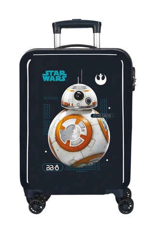 Maleta de cabina Stars Wars - 55 cm - Blanco y azul