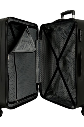 Maleta mediana  -  68 cm - Negro