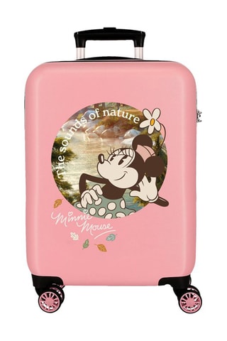 Maleta de cabina Minnie Disney - 55 cm - Rosa