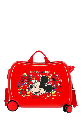 Maleta con ruedas Mickey Mouse Disney - 50 cm - Rojo