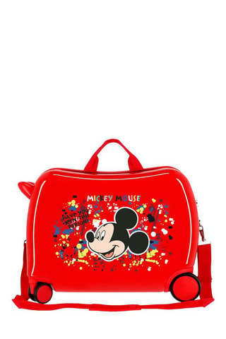 Maleta con ruedas Mickey Mouse Disney - 50 cm - Rojo