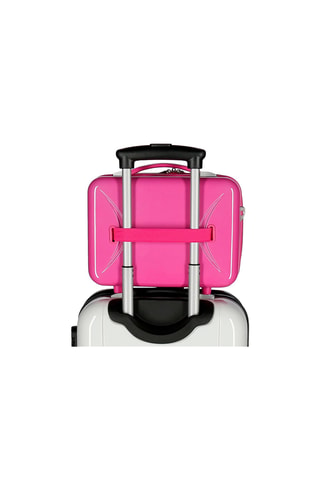 Neceser Minnie Disney - 29 cm - Negro, rosa y rojo