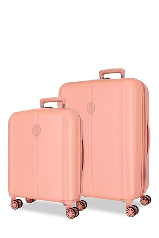 Maleta de cabina y maleta mediana (S/M) - 55/70 cm - Rosa