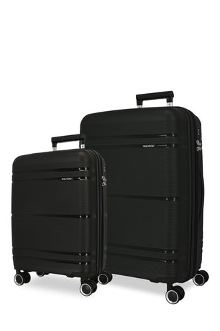 Maleta de cabina y maleta mediana (S/M) - 55/65 cm - Negro