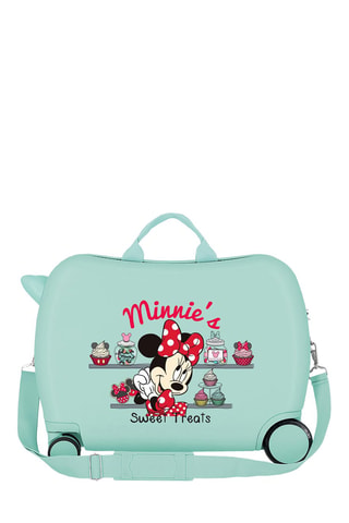 Maleta con ruedas Minnie Disney - 50 cm - Verde