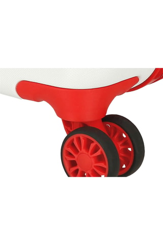 Maleta de cabina Mickey y Minnie Disney - 55 cm - Blanco
