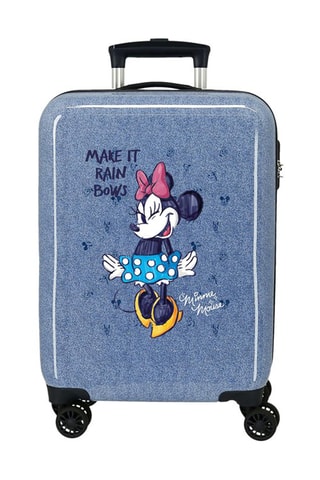 Maleta de cabina Minnie Mouse Disney - 55 cm - Azul
