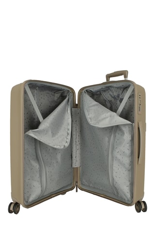 Maleta de cabina y maleta mediana (S/M) - 56/66 cm - Beige
