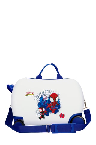 Maleta infantil Spidey y su superequipo Marvel (S) - 45 cm - Blanco