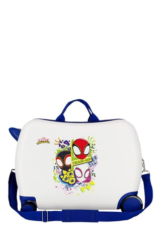 Maleta infantil Spidey y su superequipo Marvel (S) - 50 cm - Blanco