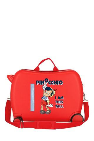 Maleta infantil Pinocho Disney (S) - 50 cm - Rojo