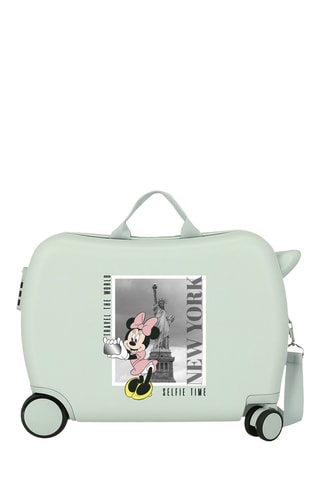 Maleta infantil Minnie Disney - 50 cm - Verde