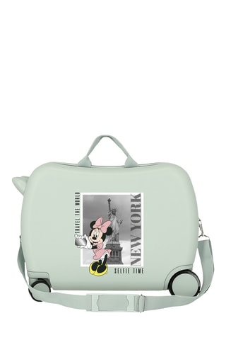 Maleta infantil Minnie Disney - 50 cm - Verde