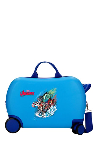 Maleta infantil Los Vengadores Marvel - 45 cm - Rojo y azul