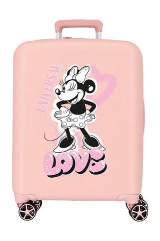 Maleta de cabina Minnie Disney - 55 cm - Rosa