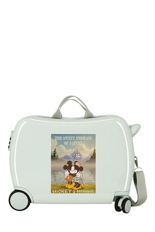 Maleta con ruedas Minnie Disney - 39 cm - Verde
