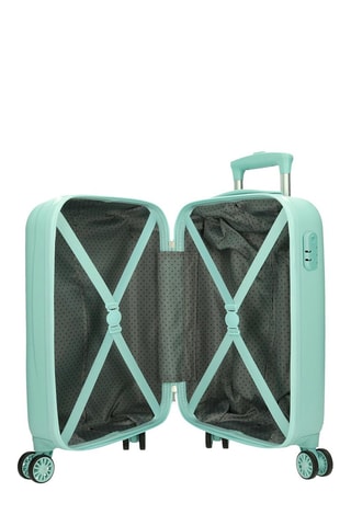 Maleta de cabina infantil Wish El poder de los deseos - 50 cm - Verde y violeta